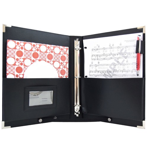 Orginal - MSP PU Leder Notenhalter | 9,5" x 12" - Notenordner mit H... - Bild 1 von 8