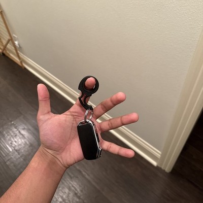 3D Printed Keyrambit Fidget Spinner Keychain
