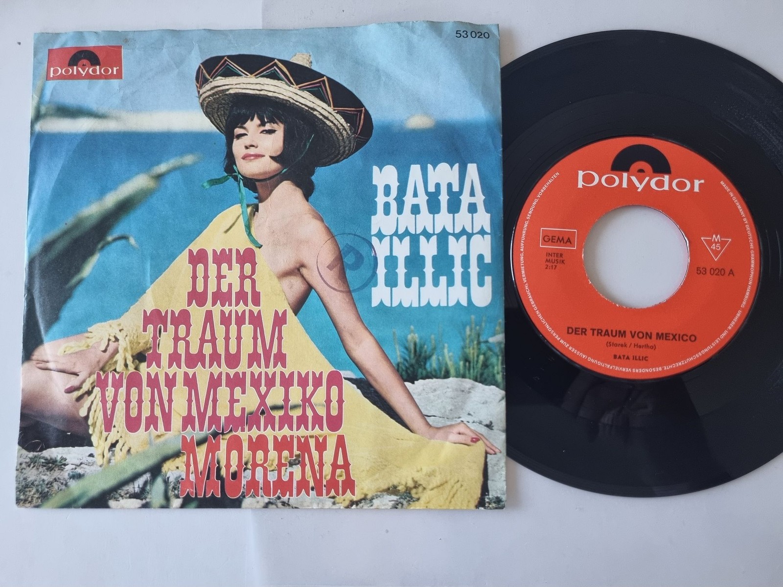Bata Illic - Der Traum von Mexiko 7'' Vinyl Germany
