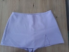 Damen Hosen Rock Flieder Größe L 40/42 mit Schlitz