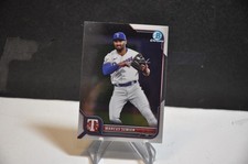 2022 Bowman Chrome Baseball card #32 Marcus Semien Texas Rangers mlb