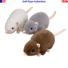 Realistic Mouse Plush Toy Soft Fluffy Stuffed Animal Doll 30/50/70cm Gift