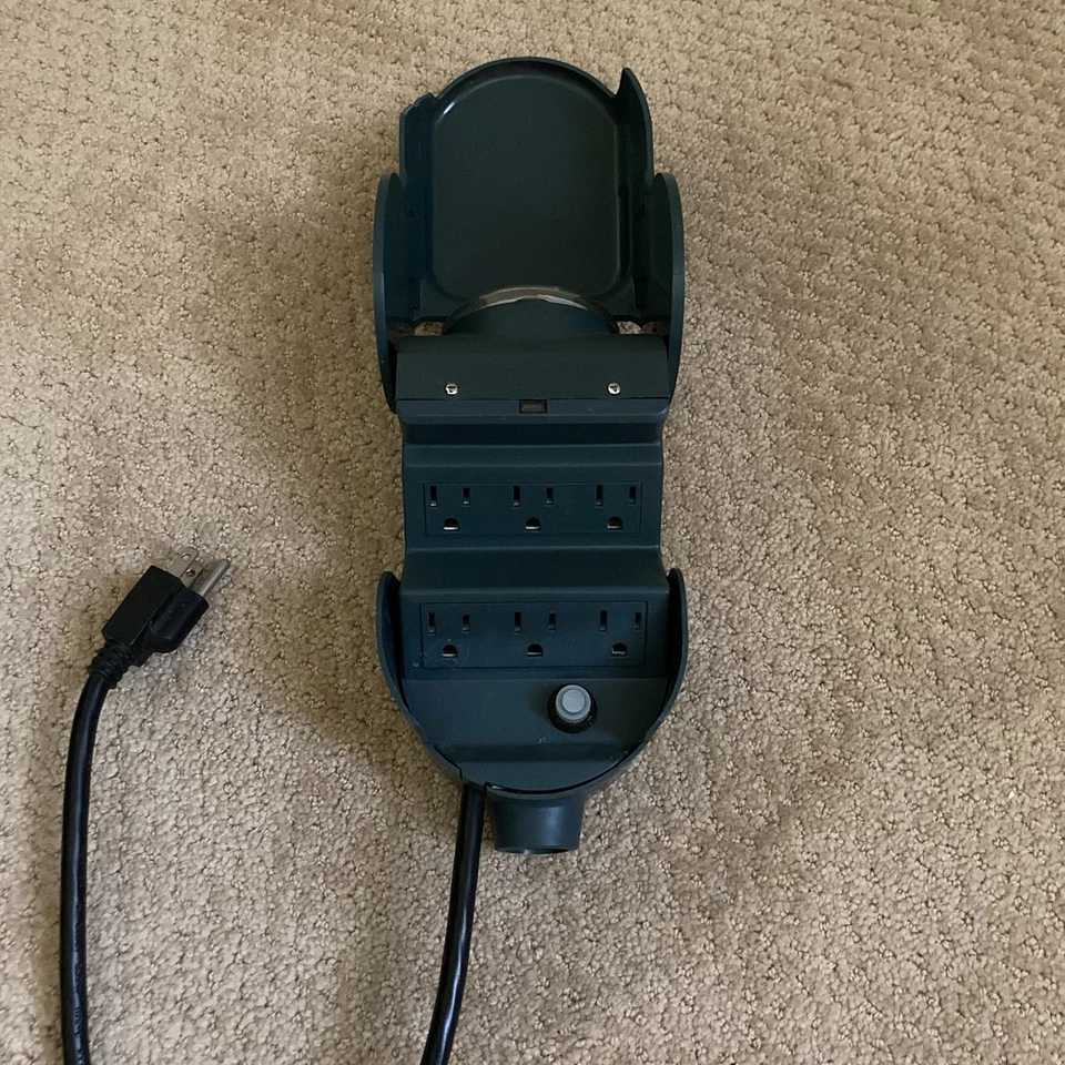 GE Relocatable Power Tap EMP-700 OUL-MT – 125V / 15A – Rainproof – 6 Outlets - Image 3 of 4