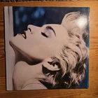 Madonna True Blue Original 1986 Vinyl LP Record with Poster & Inner Sleeve
