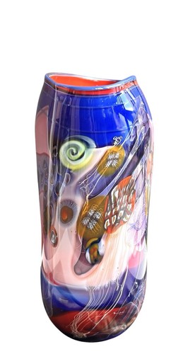 Wes Hunting Color Field Vessel Vase - Picture 6 of 10