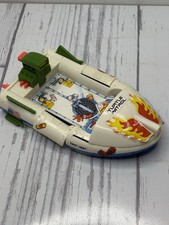 1992 Muta Raft Boat TMNT Teenage Mutant Ninja Turtles Vehicle Incomplete As Is