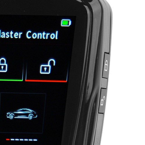 LCD Touch Screen Smart Key Anti Lost Car Key for One Click Start Car Black - Picture 4 of 12