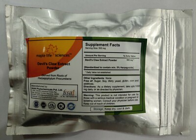 Teufelskrallenextrakt Pulver 5% Harpagosid Harpagophytum Procumbens Extrakt