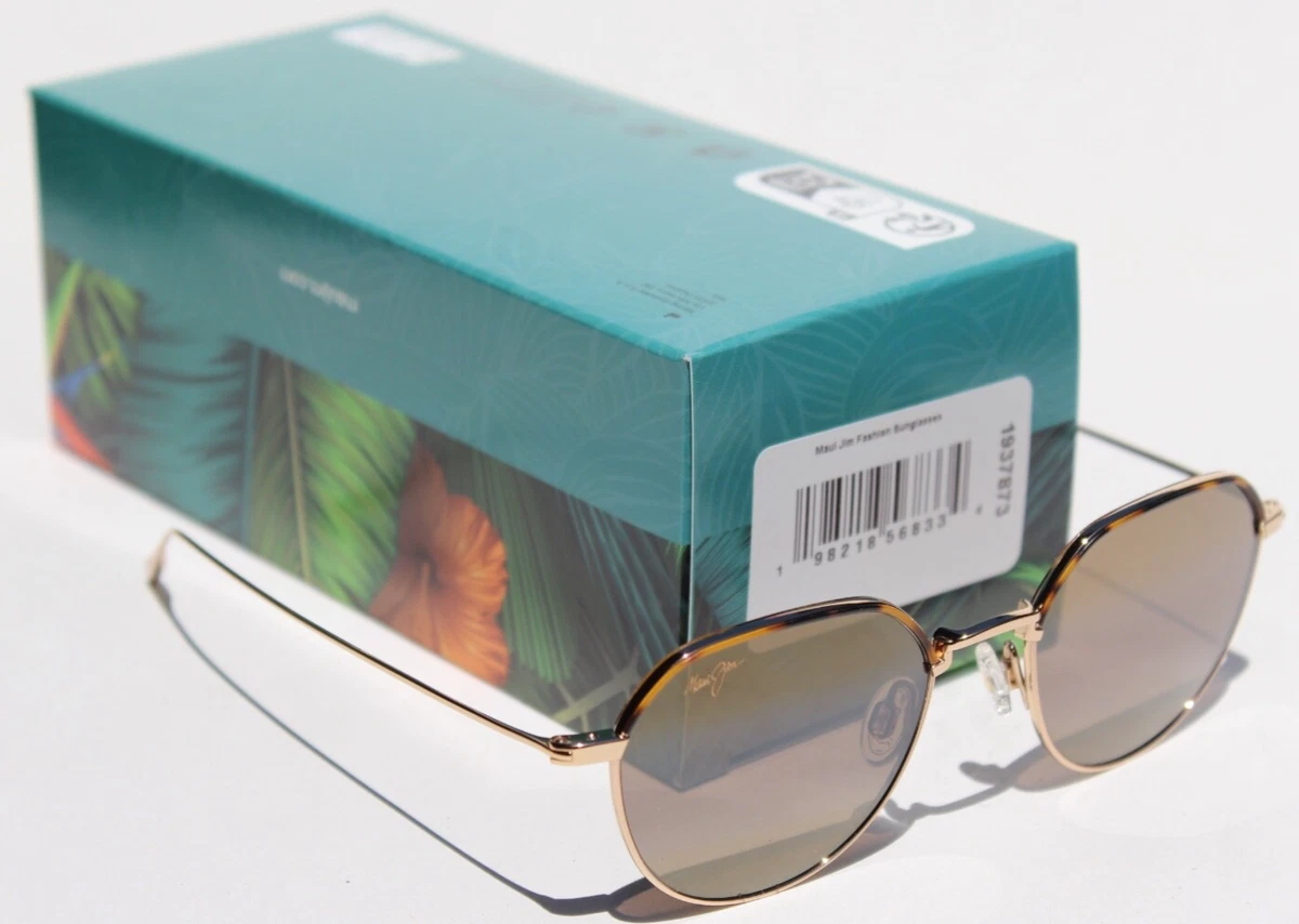 MAUI JIM Island Eyes POLARIZED Sunglasses H859-16 Gold/HCL  display picture 3