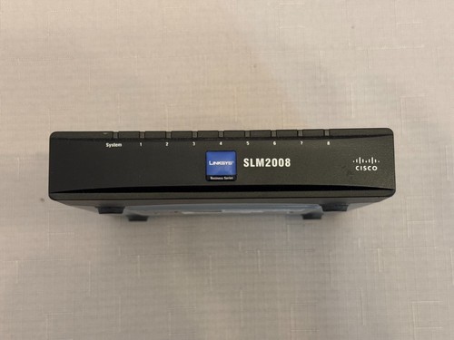 Linksys Cisco Smart Gigabit Switch SLM2008 with 1 PD port - Picture 3 of 4