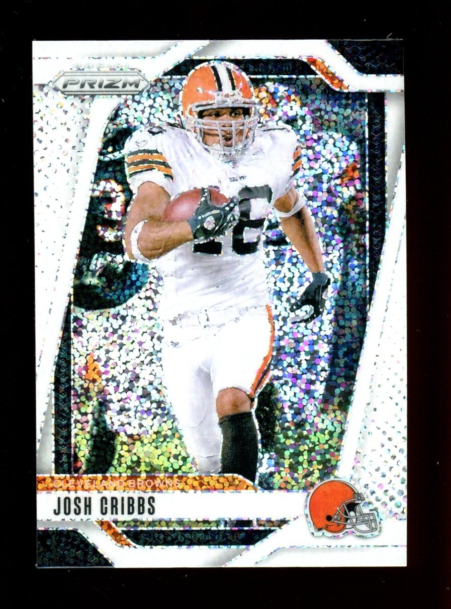 2024 Panini White Sparkle Prizm #72 Josh Cribbs Cleveland Browns SSP