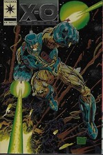X-O Manowar No.0 / 1993 Foil Cover / Bob Layton & Joe Quesada