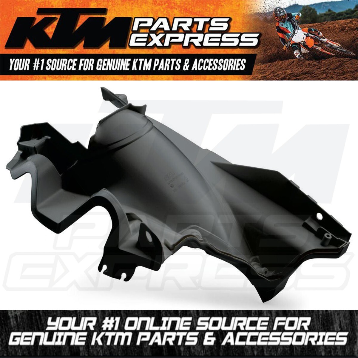 NEW OEM KTM GAS GAS BLACK LOWER SECTION OF THE AIR FILTER 150 250 