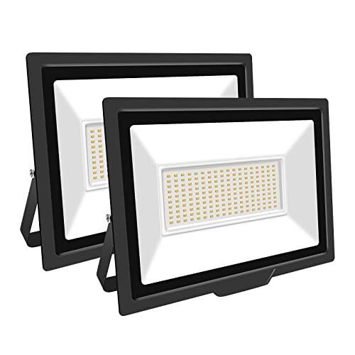 Set 2 Faretti LED SKYWORLD 150W | Illumina il tuo Giardino con 15000LM