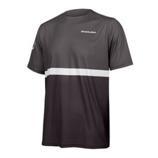 Trikot Kurze Ärmel MTB Singletrails Core Tee II Schwarz Endura Radsport XL