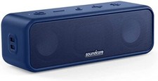 Anker Soundcore 3 Bluetooth Speaker, IPX7 Waterproof, Titanium Driver, Navy