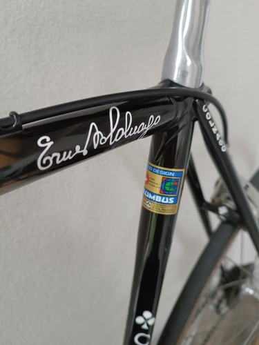 Colnago Master Retinato Gold-Black Early Generation - Campagnolo C RECORD Delta - Imagen 7 de 24