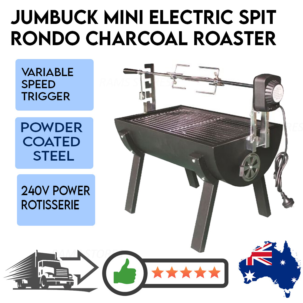 Jumbuck Small Rondo Charcoal Spit Roaster 2025