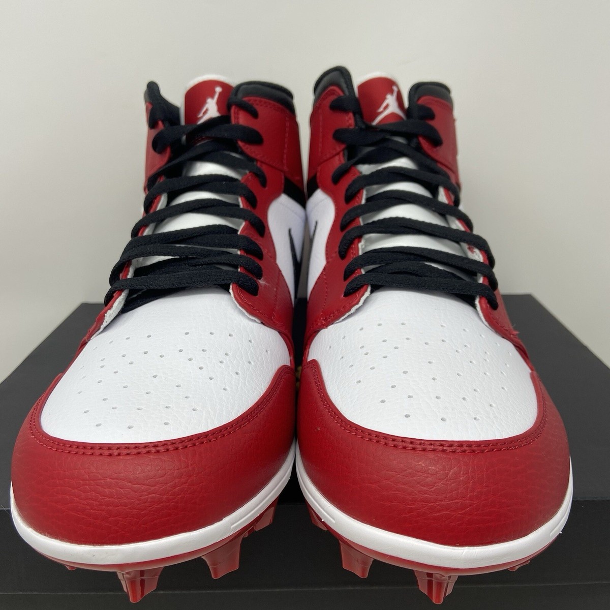 Nike Air Jordan 1 Mid TD Chicago Red White Black Mens  display picture 2
