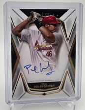 2019 Topps Five Star Paul Goldschmidt On Card Autograph Auto FSA-PG Cardinals