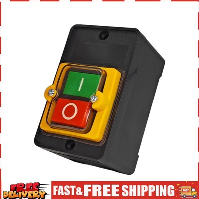 Drill Switch Machine ON/OFF Self-locking Shut Off Switch for 10A 380V KAO-10KH S