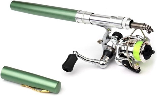 Pen Fishing Rod Kit Mini Fishing Pole Pocket Pen Rod Set Fishing Rod Pen Port... - Picture 2 of 11