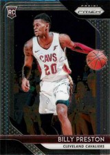BILLY PRESTON 2018-19 Prizm ROOKIE RC #19 Cavaliers