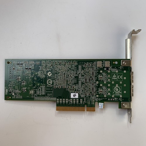 QLogic NetApp QLE8152-SR-T-N 10 GBase-X 2 porte FE0210401-25 scheda di rete PCIe - Foto 3 di 5