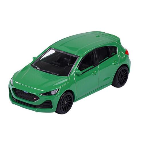 Majorette Street Cars Ford Focus ST Green C519 2023 1:64 Scale 3" inch Toy Car - Picture 2 of 3
