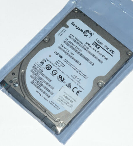 DELL Laptop hard disk Seagate Thin 320GB SATA 2.5" ST320LT012 7MM - Picture 2 of 9