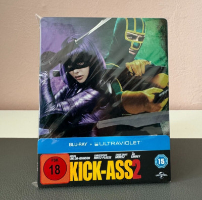 KULT / KICK-ASS 2 / STEELBOOK / BLU-RAY / FSK18 / SUPERHELDEN / JIM CARREY