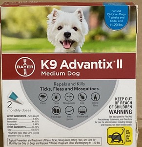 k9 advantix medium