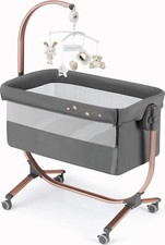 Cam Lettino Culla Neonato da Campeggio Co-sleeping Materasso Antracite Cullami