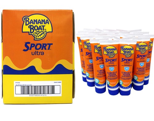 Banana Boat Sport Ultra LSF 30 Sonnenschutzlotion, 1 Unze - 3er Pack - 24 Stück
