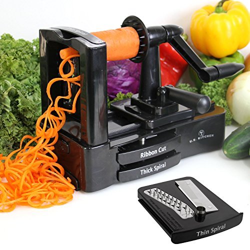 U S Kitchen Supply Spiral Master Kp Vs429 Vegetable Cutter For