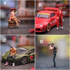 Miniature Figure Girl, Mechanic hypebeast Sca...