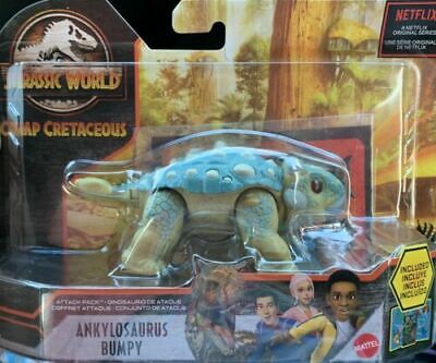 Jurassic World Camp Cretaceous Ankylosaurus Bumpy Attack Pack New In Blister Ebay