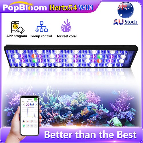 PopBloom WiFi Control Aquarium LED Lighting For Marine Coral Reef Grow Fish Tank - Picture 14 of 15