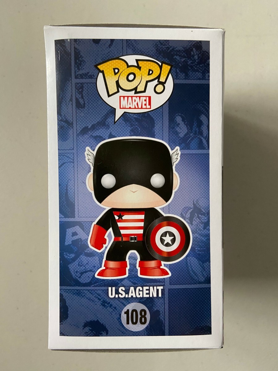 Funko Pop Marvel U.S. AGENT Captain America #108 Hot Topic