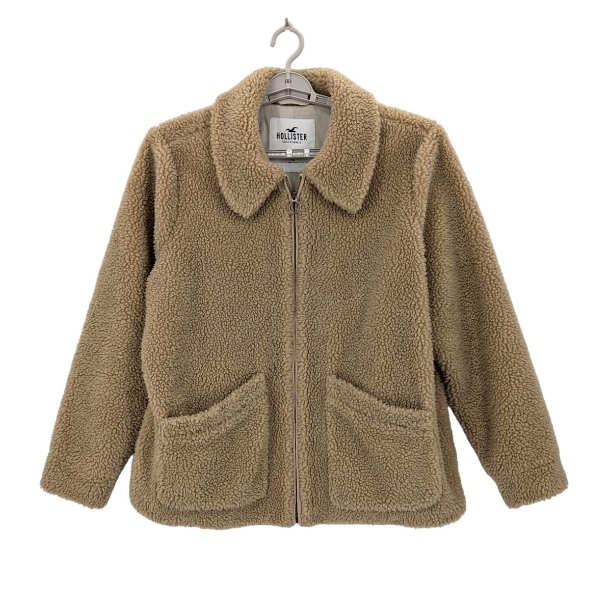hollister sherpa parka
