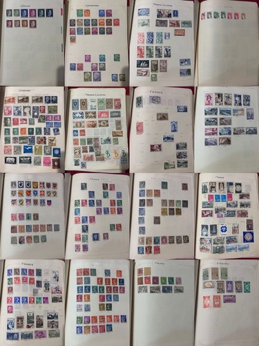 NICE WORLDWIDE STAMP COLLECTION A TO H IN CLASSIC BARCLAY ALBUM MINT, USED, RARE - 第 23/24 張圖片