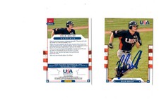 Ryan Boldt hand signed autographed 2012 Panini USA Baseball rookie card NEBRASKA