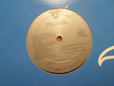 REALITY 12'' SINGLE 33 RECORD/DOUG E FRESH/LOVIN EV'RY MINUTE OF IT/NEAR MINT RAP