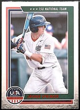 2022 Panini USA Baseball Stars & Stripes Longevity Ruby #85 Joshua Springer Team