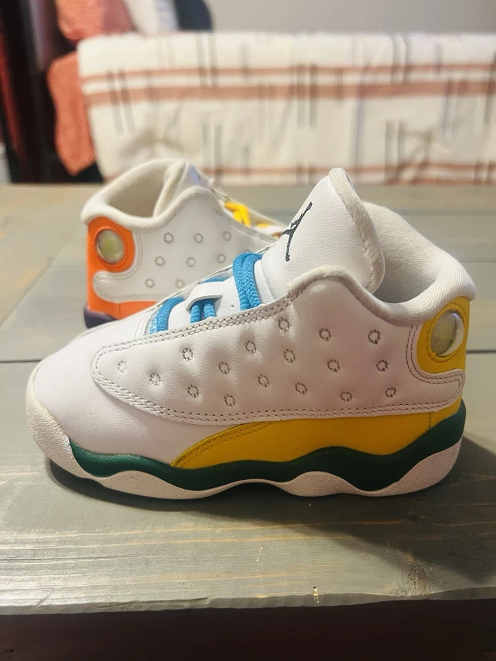 Nike Air Jordan 13 Retro KSA Parque Infantil Bebé Zapatos CV0812-158 Talla 8C Foto 2 de 4