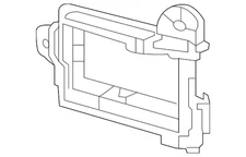 Genuine Nissan Blind Spot Radar Mount Bracket 28452-5AA0F