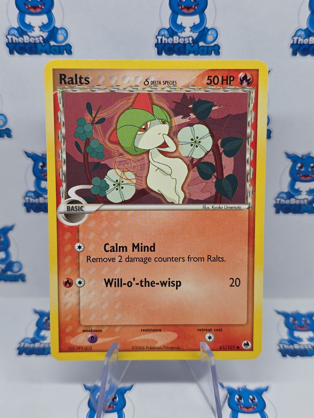Pokémon Ralts EX Dragon Frontiers 61/101 LP