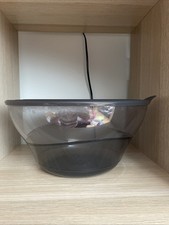 Tupperware Eleganzia Schüssel Edel 4,6 Liter Schwarz Neu