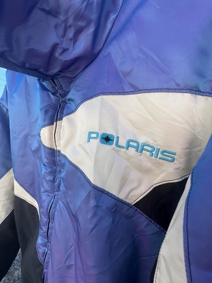 Awesome Vintage Polaris Indy Snowmobile Racing Jacket with Bibs Size Men’s XL - Image 4 of 4