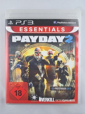 PS3 Payday 2 Sony Playstation PS 3 mit Anleitung GETESTET